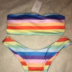Rainbow swimsuit